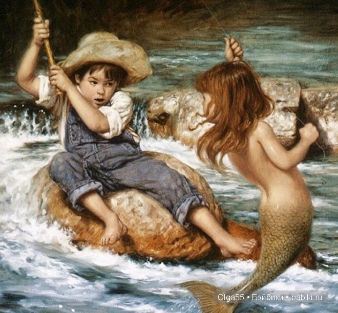 Мир детства в картинах Jim Daly