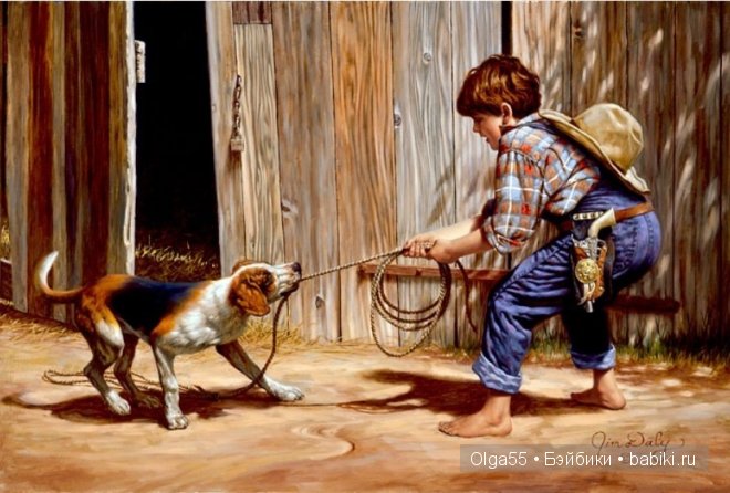 Мир детства в картинах Jim Daly (фото 9)