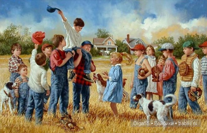 Мир детства в картинах Jim Daly (фото 6)