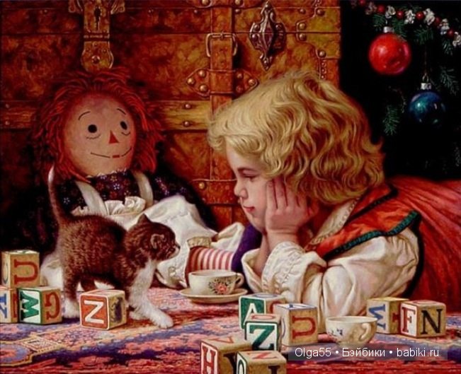 Мир детства в картинах Jim Daly