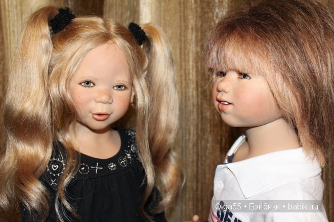 Один кавалер на целую гвардию девчонок! Но каков...!!! Eddie by Annette Himstedt