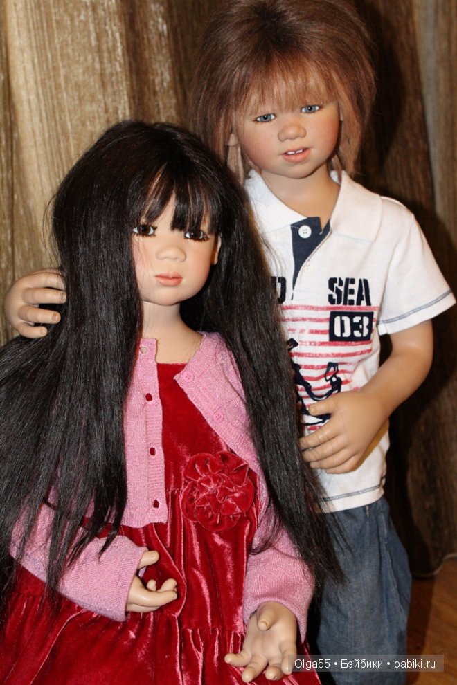 Один кавалер на целую гвардию девчонок! Но каков...!!! Eddie by Annette Himstedt