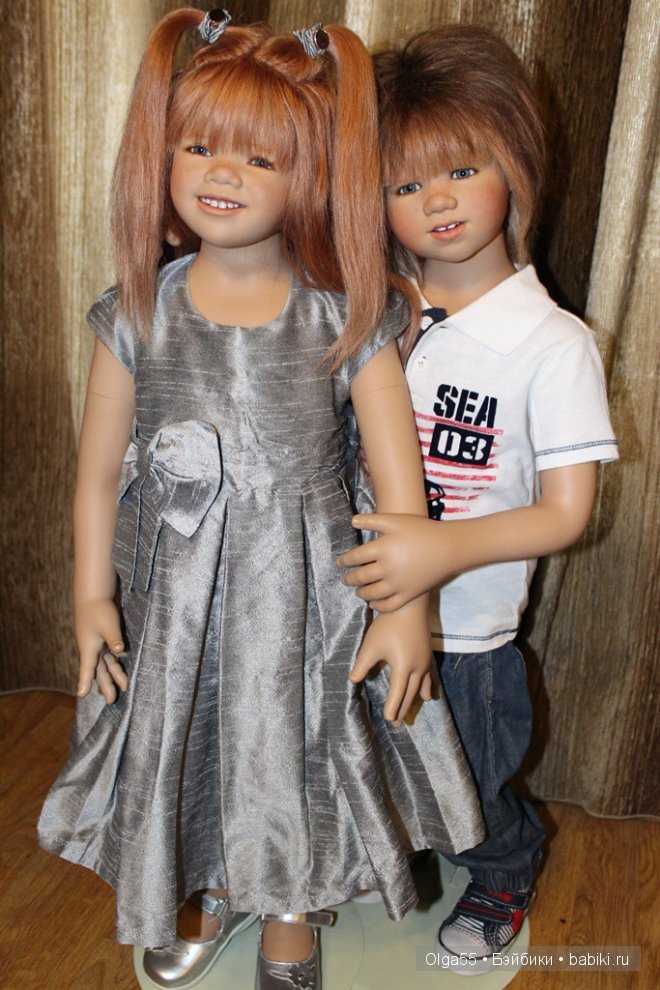 Один кавалер на целую гвардию девчонок! Но каков...!!! Eddie by Annette Himstedt