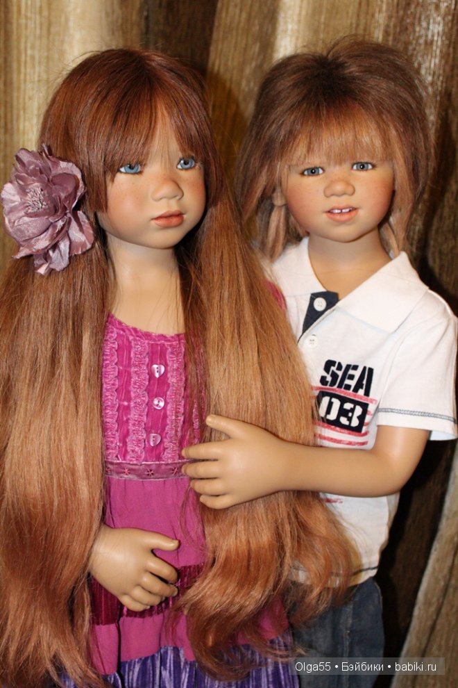 Один кавалер на целую гвардию девчонок! Но каков...!!! Eddie by Annette Himstedt