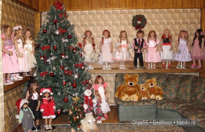 Наконец то мои Химочки собрались у Новогодней ёлки (фото 2)