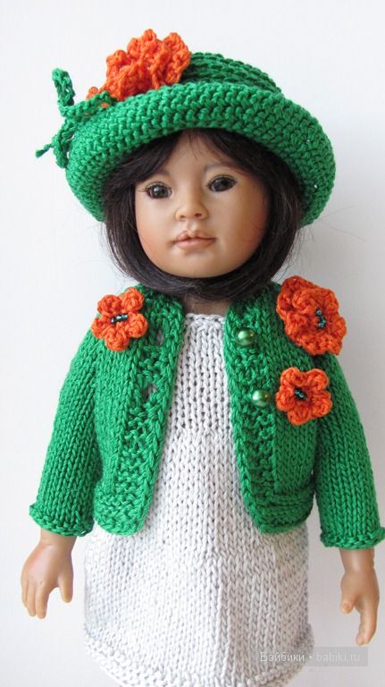 Вязаная одежда для наших кукол (фото 6)