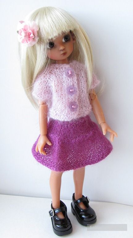 Вязаная одежда для наших кукол (фото 2)