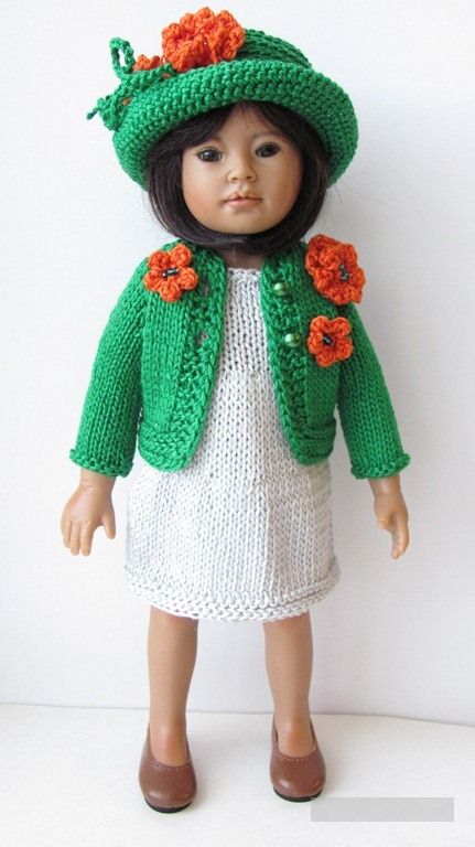 Вязаная одежда для наших кукол (фото 5)
