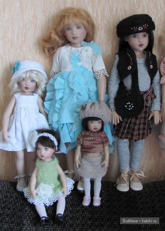 Большая семья. Куклы Хелен Киш, Helen Kish (фото 3)
