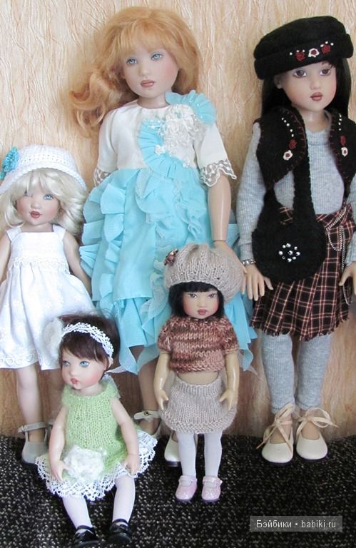 Большая семья. Куклы Хелен Киш, Helen Kish (фото 4)