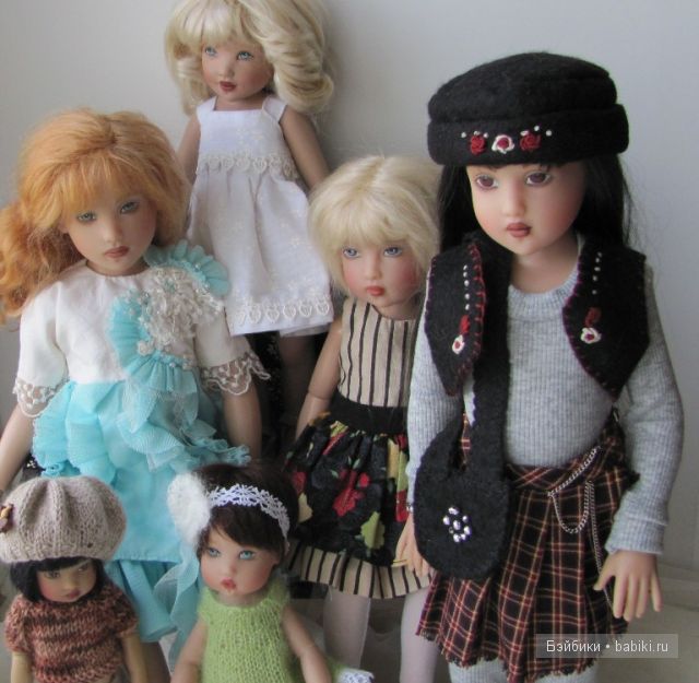 Большая семья. Куклы Хелен Киш, Helen Kish (фото 8)
