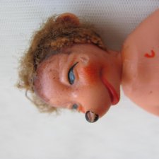 Куколка копытка и ежик ГДР, Германия. Цена за двух.