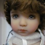 Кукла  с росписью  Мегали Доусон. Diana Effner, Magalie Dawson.