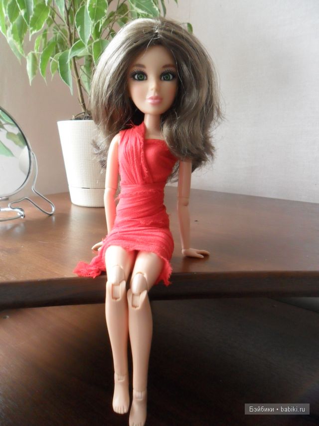 Наряд на "скорую руку" — Одежда и обувь для кукол своими руками: фото (фото 2)