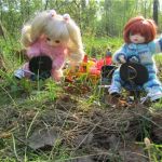 Весенний день... или как девочки ходили на пикник.№2