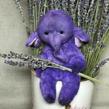 Лавандовый слоник