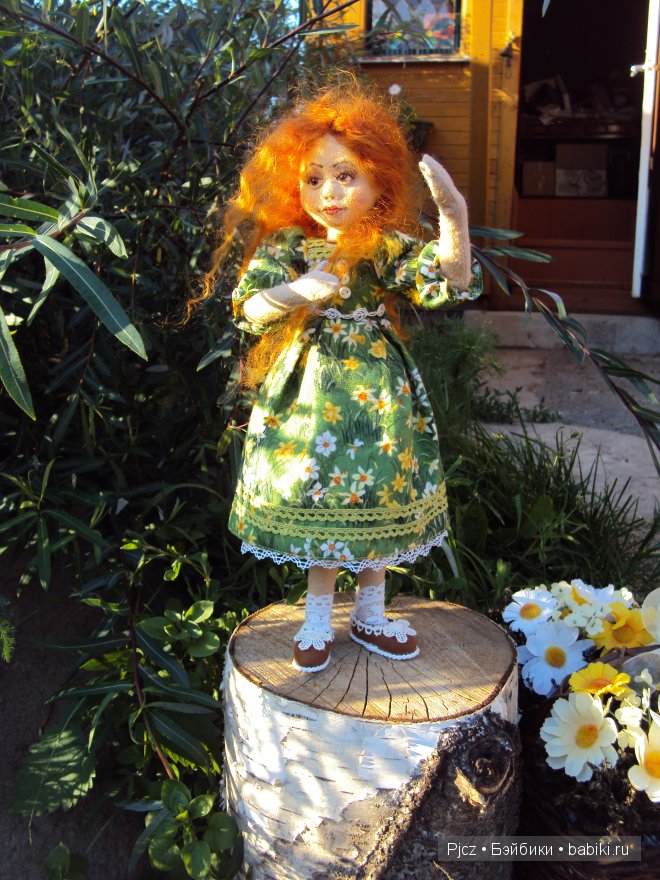 Моя новая кукла из войлока методом валяния (фото 4)