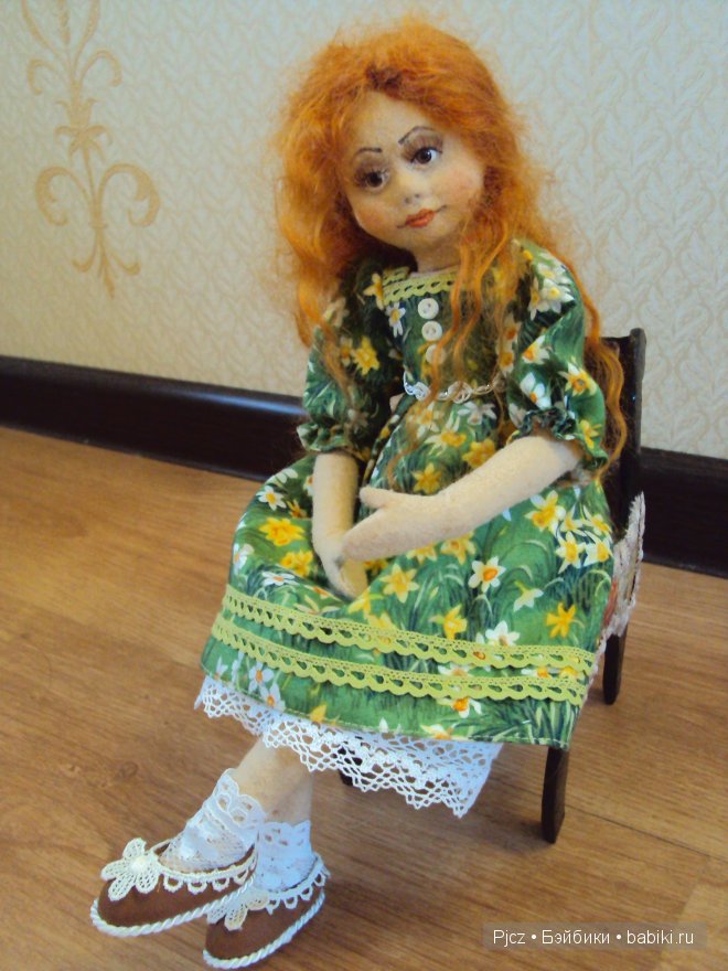Моя новая кукла из войлока методом валяния (фото 2)