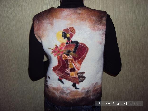 Мои любимые рукоделки - валянные куклы из шерсти (фото 10)