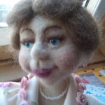Мои любимые рукоделки - валянные куклы из шерсти