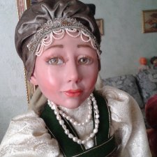 Моя новая авторская кукла Дуняша