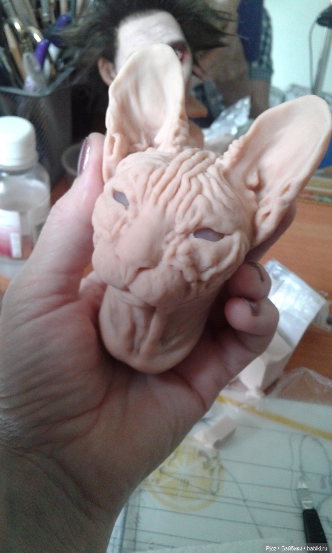 Недоделки и сфинкс | Бэйбики Недоделки и сфинкс — Лепка авторских кукол: полимерная глина (фото 4)