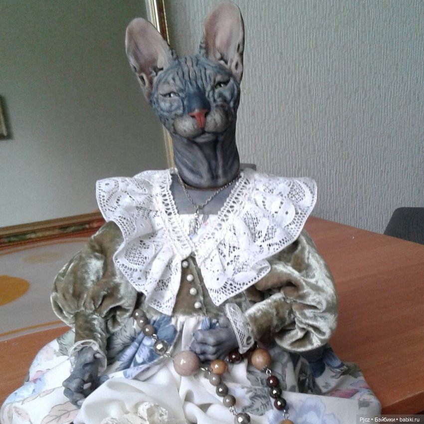 Недоделки и сфинкс | Бэйбики Недоделки и сфинкс — Лепка авторских кукол: полимерная глина (фото 6)