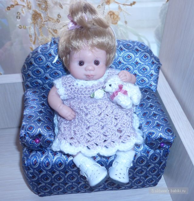 кресло для куклы своими руками