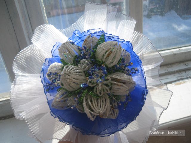 Цветы из бисера — Другие хобби и увлечения: сад