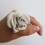 Роза из кожи своими руками, мастер-класс