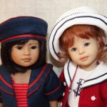 Девочка в красном сидела у моря... Куколки Heidi Plusczok