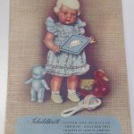 Пополнениe целлулоидных Schildkrot, молд  bebe, 1932,  Germany