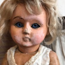 Bebe tout en boes - деревянная французская куколка