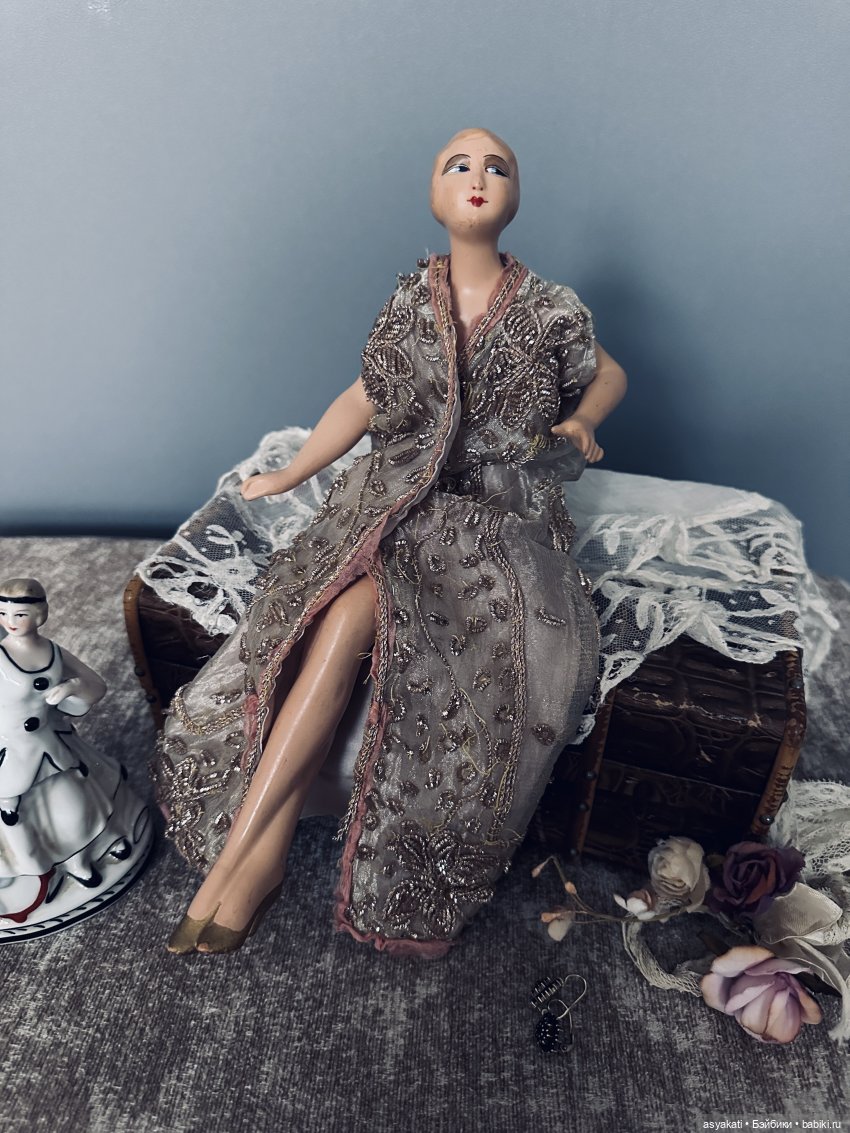 Бунтарка в коробке — Редкие антикварные куклы и реплики: воск