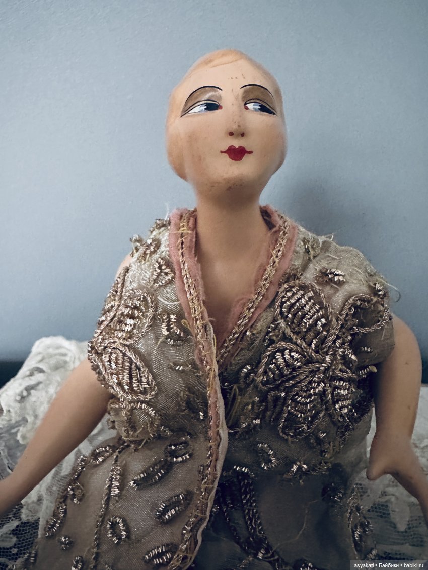 Бунтарка в коробке — Редкие антикварные куклы и реплики: воск (фото 4)