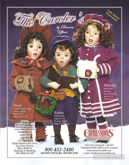 фарфоровые куклы Dianna Effner