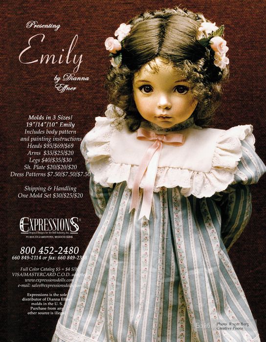 фарфоровые куклы Dianna Effner