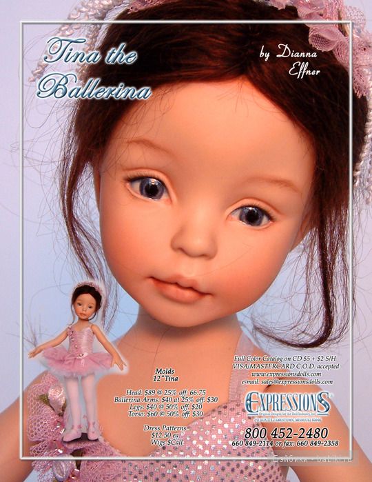 фарфоровые куклы Dianna Effner