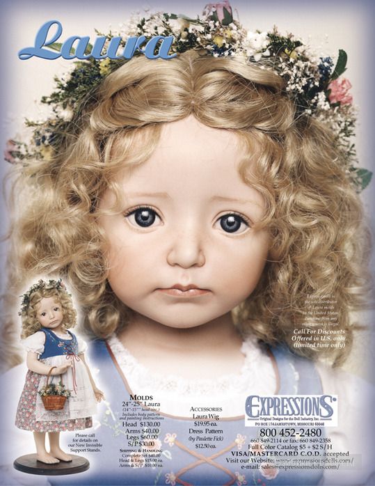 фарфоровые куклы Dianna Effner