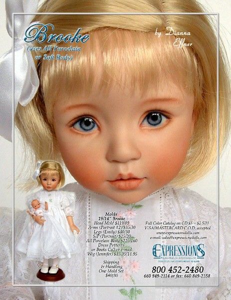 фарфоровые куклы Dianna Effner