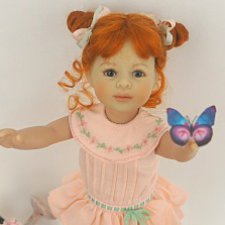 Цветок персика - моя Mona от Heidi Plusczok