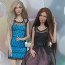 Сравнение тел двух девушек от Tender creation