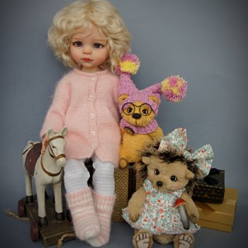 Тедди - друзья моих кукол