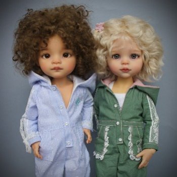 Подружки-болтушки. ООАК Paola Reina