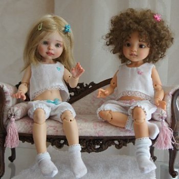 А со сна мы особенно шладкие. Девочки ООАК Paola Reina