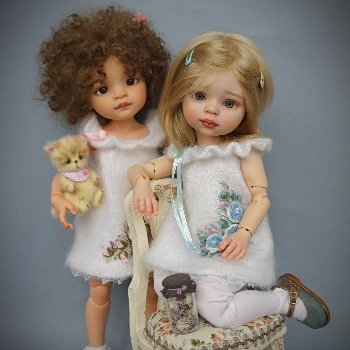 Осенний день в теплой компании с девочками OOAK Paola Reina