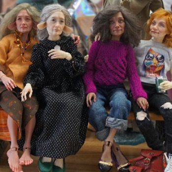 Встреча хранителей авторских шарнирных кукол. Москва. Тишинка.