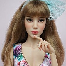 Продам парик на 12 см обхват для Utopia doll, Glacedoll и др.