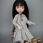 Продам авторское платье для кукол типа Blythe, Ob22, 24 и похожих