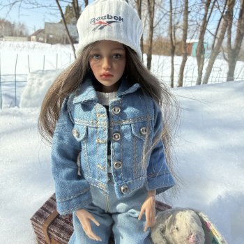 Приехала. Встречайте